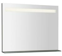 Sapho Breto - Miroir Breto 80x61 cm avec éclairage LED et étagère BT080