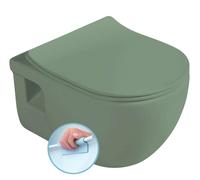 Sapho Brilla - WC suspendu, Rimless, vert mat 100614-128