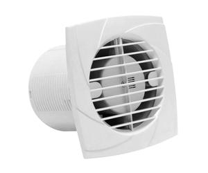 Sapho Cata B-Plus - Ventilateur de salle de bain B-10 PLUS, 15 W, conduit 100 mm, blanc 00981001