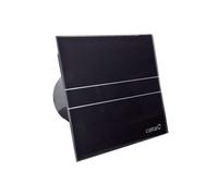 Sapho Cata E - Ventilateur axial E-120 GBT, avec minuterie, 15W, tube 120 mm, noir 00901502