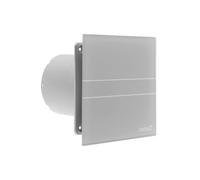Sapho Cata E - Ventilateur de salle de bains E-100 GST axial, 8 W, conduit 100 mm, argent 00900400