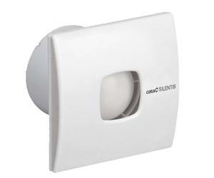 Sapho Cata Silentis - Ventilateur de salle de bain axial 10, 15 W, conduit 100 mm, blanc 01070000