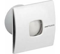 Sapho Cata Silentis - Ventilateur axial de salle de bain avec minuterie 12 T, 20 W, conduit 120 mm, blanc 01081000