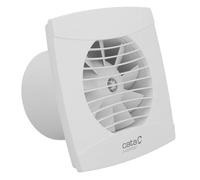 Sapho Cata UC - Ventilateur axial UC-10 TH, avec minuterie, 8W, tuyau 100 mm, blanc 01200200