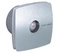 Sapho Cata X-Mart - Ventilateur axial de salle de bains avec X-MART automatique 10H, 15W, conduit 100 mm, acier inoxydable 01044000