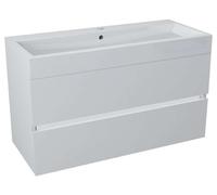 Sapho Composition - Meuble-vasque, 99x50x41 cm, blanc LA101