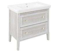 Sapho Cross - Meuble pour lavabo 85x81x47 cm, blanc CR291