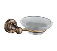 Sapho Diamond - Porte-savon, bronze/verre clair 1318-02
