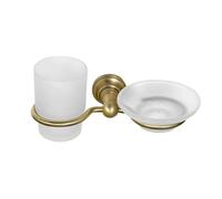 Sapho Diamond - Porte-savon, verre, bronze 1318-04