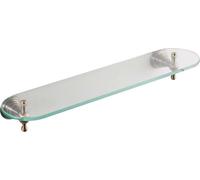 Sapho Diamond - Tablette, longueur 50 cm, bronze/verre clair 1318-15