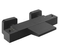 Sapho Dimy - Mitigeur thermostatique de baignoire, cascade, noir mat DM292BL