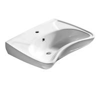 Sapho Disabled - Lavabo en céramique 59x45,5 cm pour PMR (3001) 10TP60060