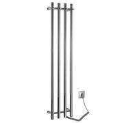 Sapho - Élément chauffant 26x120 cm, 85 W, chrome ER750