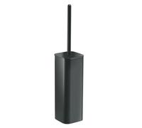 Sapho Flori - Brosse de toilette murale avec support, noir mat 32330314