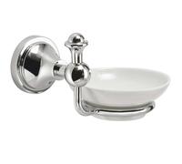 Sapho Gedi Nevis - Porte-savon, céramique / chrome NV1113