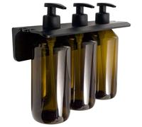 Sapho Gedy Accessoires - Distributeur de savon avec support, triple, brun 2160