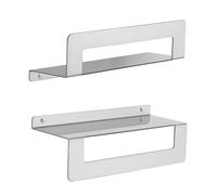 Sapho Gedy Cleo - Étagère avec porte-serviettes 30 cm, inox mat 2019383