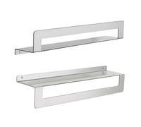 Sapho Gedy Cleo - Étagère avec porte-serviettes 50 cm, inox mat 2019385