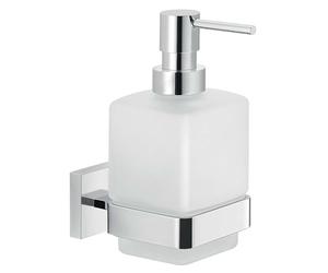 Sapho Gedy Elba - Distributeur de savon liquide, verre dépoli, chrome A08113