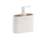 Sapho Gedy Ninfea - Distributeur de savon liquide, blanc/bambou 138002