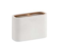 Sapho Gedy Ninfea - Porte brosse à dents et dentifrice, blanc/bambou 139802