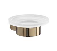 Sapho Gedy Pirenei - Porte-savon avec support, or/verre satiné PI1187