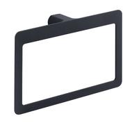 Sapho Gedy Pirenei - Porte-serviettes 23x15 cm, noir mat PI7014