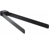 Sapho Gedy Pirenei - Porte-serviettes rotatif, longueur 359 mm, noir mat PI2314