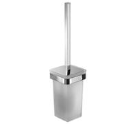 Sapho Gedy Samoa - Brosse WC murale avec support, verre mat/chrome A83313