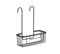 Sapho Gedy Smart - Étagère de douche, suspendue, noir mat 248914
