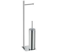 Sapho Gedy Trilly - Porte papier-toilette et brosse WC, chrome TR3213