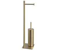 Sapho Gedy Trilly - Porte papier-toilette et brosse WC, doré TR3288