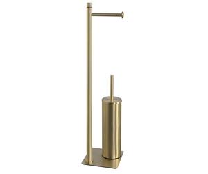 Sapho Gedy Trilly - Porte papier-toilette et brosse WC, doré TR3288
