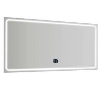 Sapho Gemini - Miroir avec éclairage LED et chauffage, 120x60 cm, capteur tactile GM120K