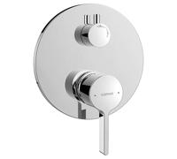 Sapho Iconic - Mitigeur encastré pour 2 sorties, avec corps d’encastrement, chrome AF042