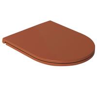 Sapho Infinity - Siège WC, Slim, SoftClose, terracotta 40KF0548I-S