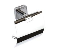 Sapho Insia - Porte-papier de toilette avec couvercle, chrome IS007