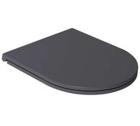 Sapho Isvea - Abattant toilette Slim, SoftClose, anthracite 40KF0522I-S