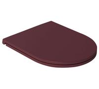 Sapho Isvea Infinity - Abattant WC Slim, Soft Close, Easy Take, maroon red 40KF0543I