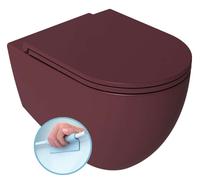 Sapho Isvea Infinity - WC suspendu, Rimless, maroon red 10NF02005-2R