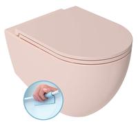Sapho Isvea Infinity - WC suspendu, Rimless, rose saumon 10NF02005-2S