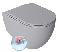 Sapho Isvea Infinity - WC suspendu, Rimless, stone grey 10NF02005-2V