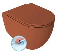 Sapho Isvea Infinity - WC suspendu, Rimless, terracotta 10NF02005-2U