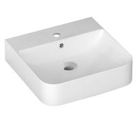 Sapho Isvea Sott Aqua - Vasque 51x50 cm, avec un trou pour robinet, blanc 10SQ51051
