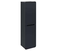 Sapho Kerala - Armoire haute 143x38x32 cm, 2 portes G/D, anthracite KR350-3434