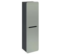 Sapho Kerala - Armoire haute 143x38x32 cm, 2 portes G/D, verde/anthracite KR350-4434