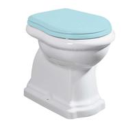 Sapho Kerasan Retro - WC à poser, évacuation par arrière, blanc 101101