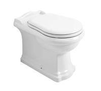 Sapho Kerasan Retro - WC à poser, évacuation par le bas/ par arrière, blanc 101601