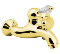 Sapho Kirké - Mitigeur de baignoire, manette cristal, or KI10KZ