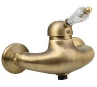 Sapho Kirké - Mitigeur de douche, manette cristal, bronze KI11KB